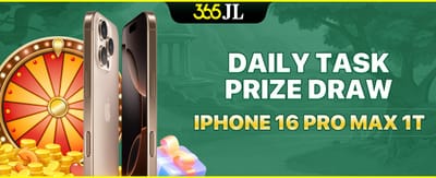 Daily Prize Draw iPhone 16 Pro Max